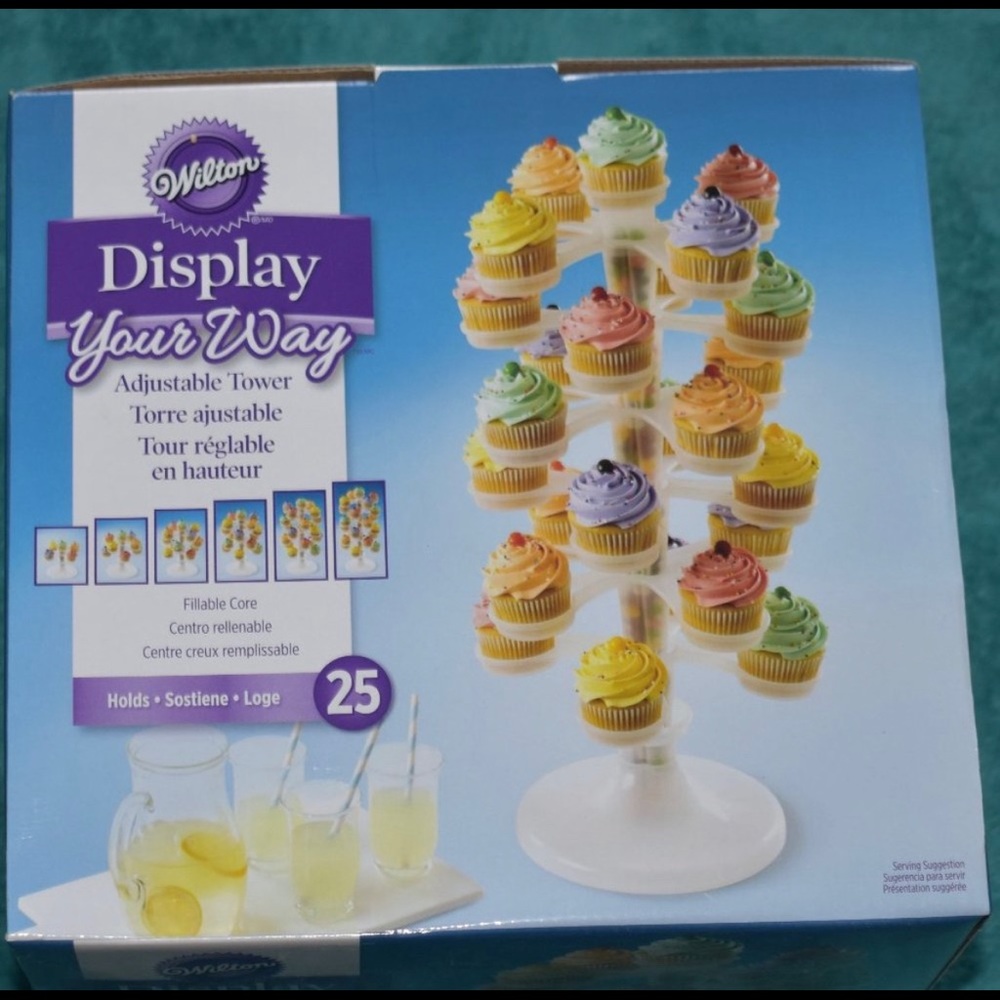 Wilton Display Your Way Adjustable Cupcake Tower